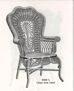 Large Cane Chair