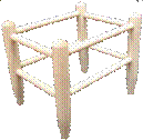 Colonial Stool Kit (Frame only)